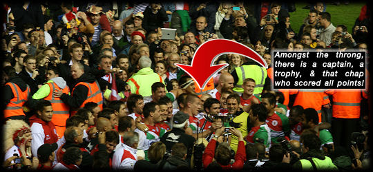 Trophy Presentation ACC Final 2012